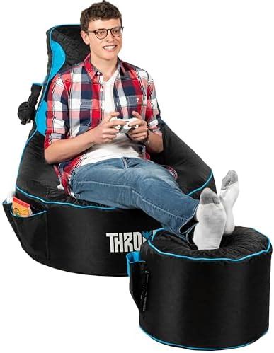 Gaming Bean Bag + Matching Footstool .